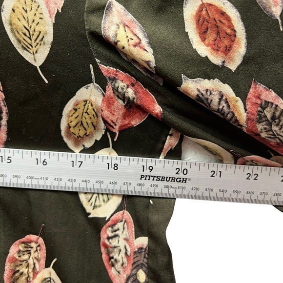 LA FEE MARABOUTEE Button Down‎ Leaves Print Size 40 - Picture 8 of 8